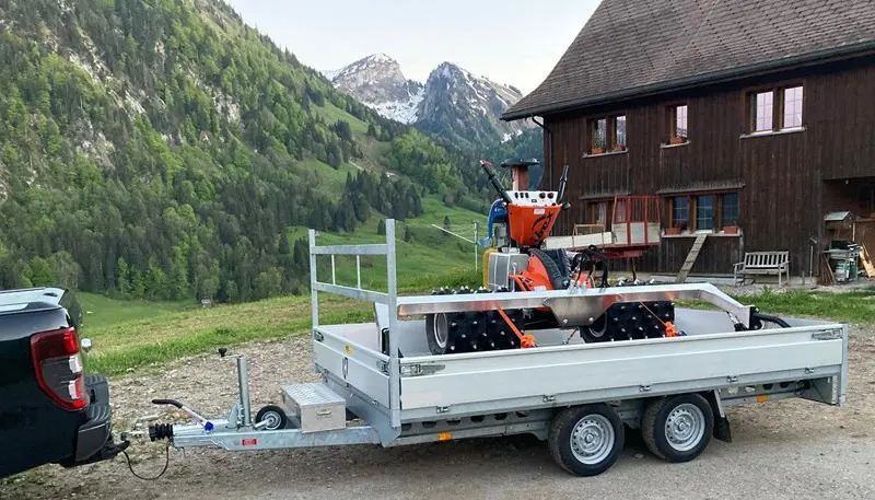HOF Multi ("dä Vollprofi"), Motormäher Anhänger / HOF Allzweckanhänger - Modularsystem