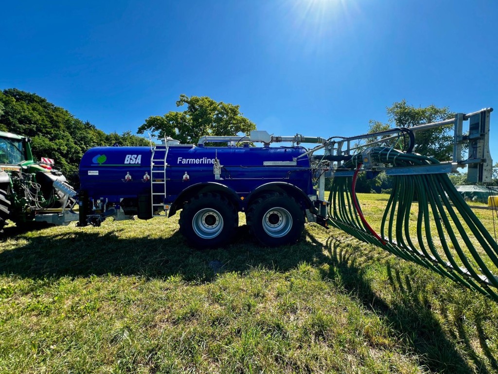 BSA PTW100 Güllenfass mit Schleppschlauch 9m