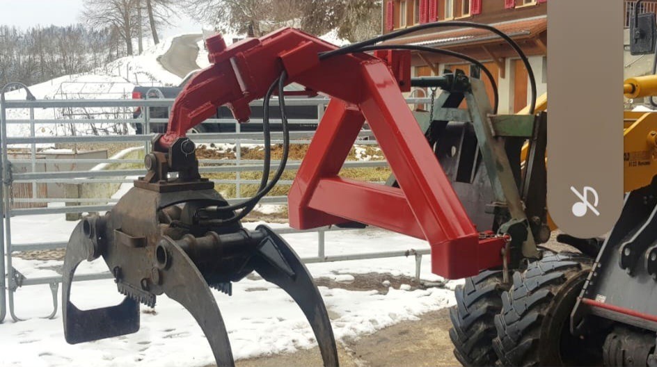 Holzrückezange Holzzange