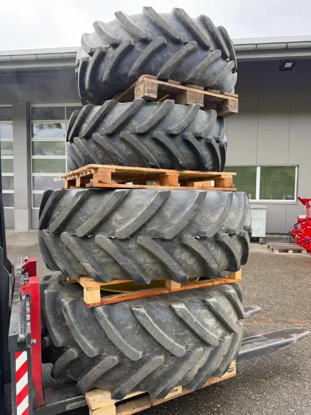 John Deere Radsatz zu 6R 150 mit VF-Reifen