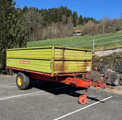 Dreiseitenkipper 7,3 Tonnen mit 1-Leiter-Ölbremse