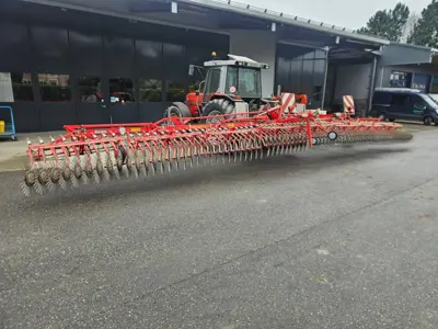 Herse étrille rotative