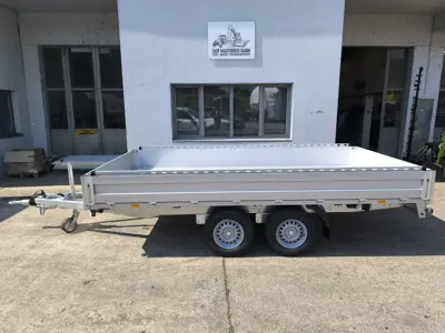 Anhänger Hochlader Böckmann mit Aluboden