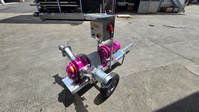 Drehkolbenpumpe elektrisch betrieben