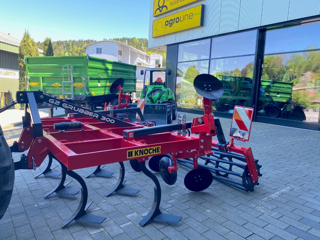 Aktion Knoche Flügelschar Grubber