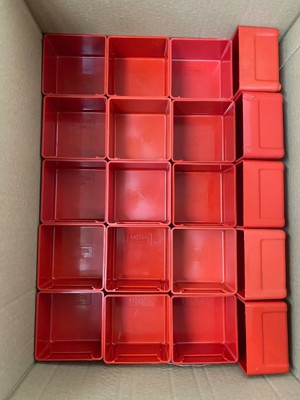 70 Stk. Lista Schubladeneinteilung / Einsatzkästen Nr. 4