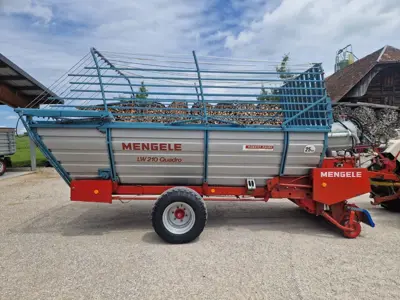 Ladewagen Tiefgang 210Quadro