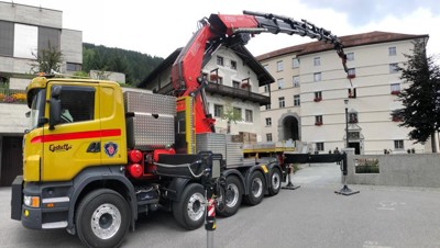 Scania LKW Fassi Kran Spezialkran