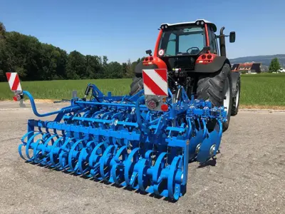 Lemken Rubin 10/300 Kurzscheibenegge, Arbeitsbreite 300cm, Flexringwalze