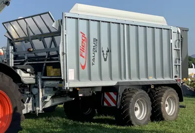 Abschiebewagen / Fond poussant Fliegl ASW 271 Fox