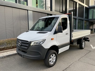 MERCEDES-BENZ Sprinter 319 CDI PRO Standard 9G-TRONIC 4x4 Einfachkabine mit Pritsche und AHK