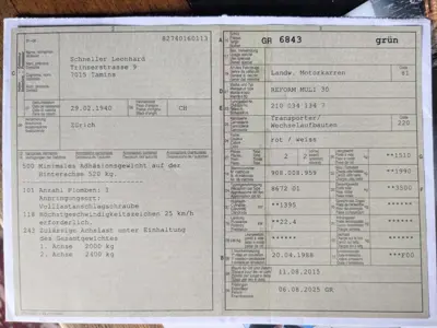 Same Aron 50 DT/ Reform Muli 30/ Mäher Reform 316 D/ Kreisler/ Bandrechen