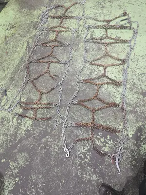 13.6 x 16 Schneeketten zu Kubota STV 40 / 1 Paar