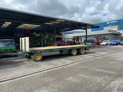 Plattformanhänger TIEFLADER Jumbo 3-Achs Baloxen
