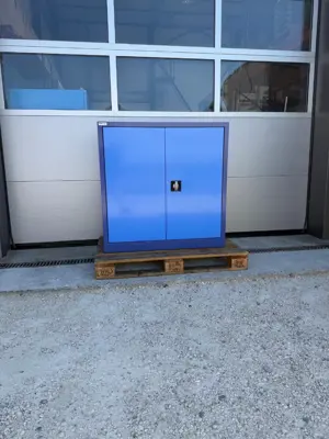 Thurmetall Flügeltürenschrank / Metallschrank   N°15