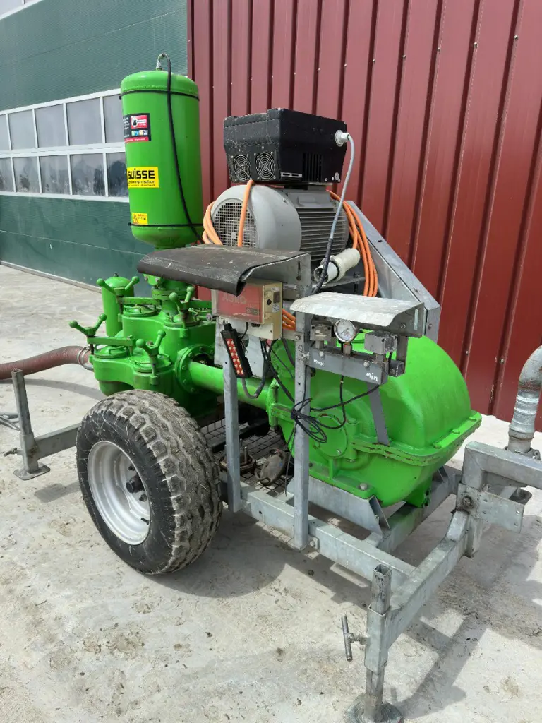 Doppelwirkende Kolbenpumpe Stöckli DW 500V-160