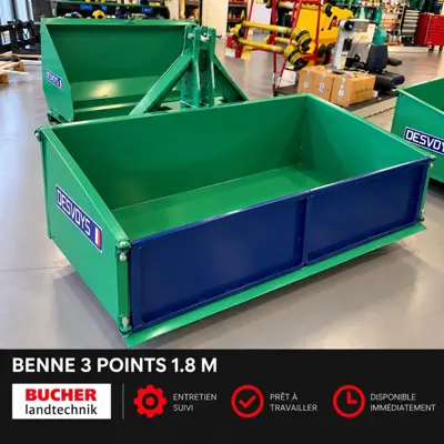 Benne 3 points 1.80 m