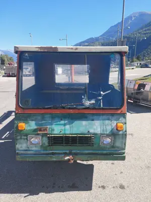 SCHILTER 1300 mit Brücke und Hiab Kran Occ.