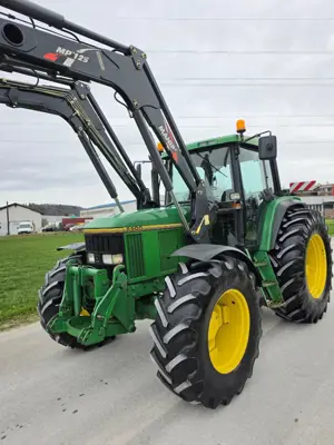 John Deere 6900 mit Druckluft & Frontlader PERLE!