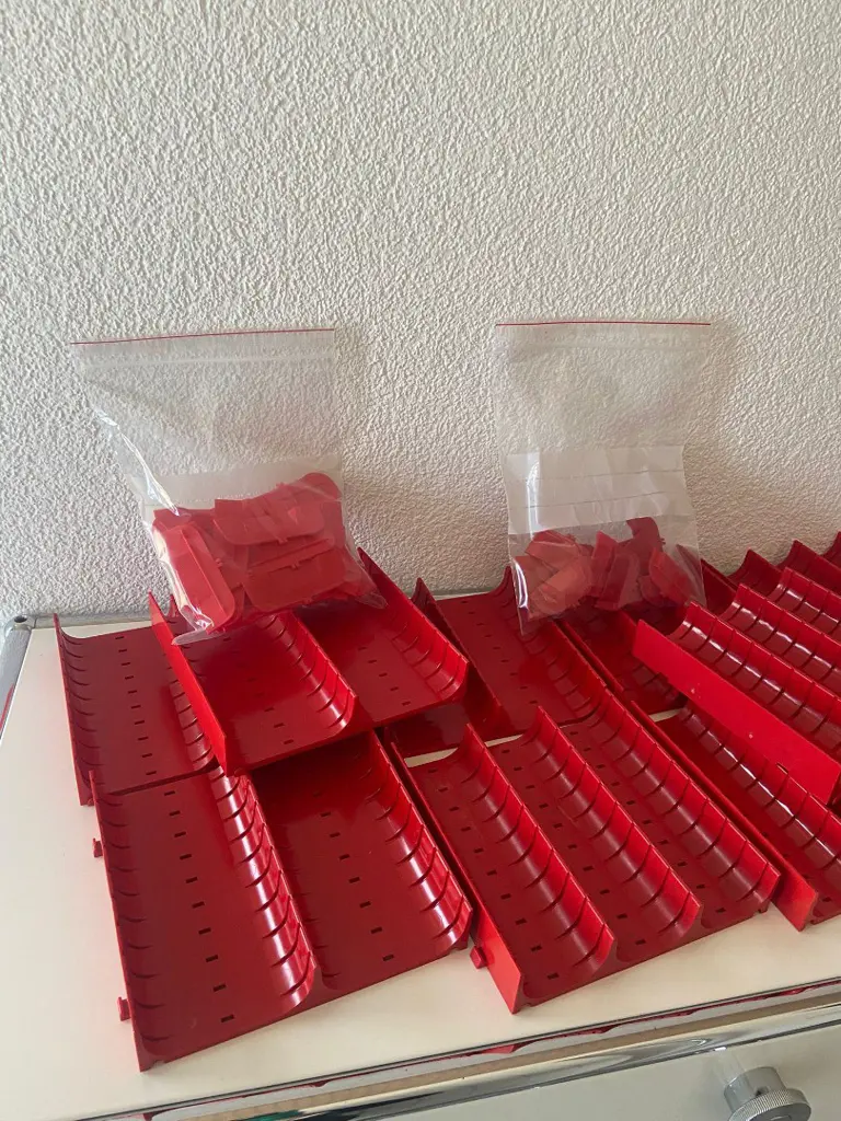 32 Stk. LISTA Mulden / Schubladeneinsätze Nr. 6