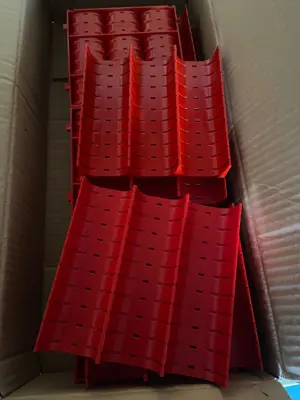 16 Stk. LISTA Mulden / Schubladeneinsätze Nr. 8