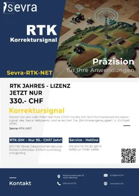 RTK Korrektursignal Schweiz