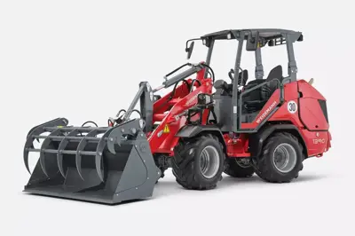 Weidemann Hoflader 1390 P-Kinematik kurz, Fahrerschutzdach klappbar eps