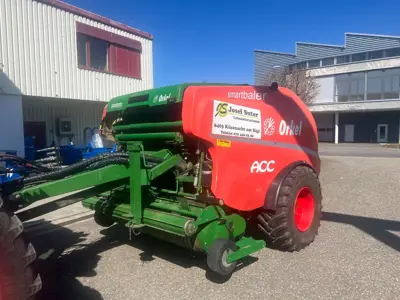 Rundballenpresse Orkel Smartballer mit Triebachse