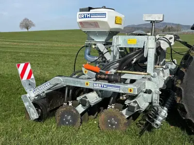 Direktsaatsämaschine ERTH Agriseeder mit Auto-Contour-System