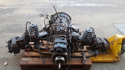 REFORM Vorderachse mit Getriebe zu Muli 875 Occ.