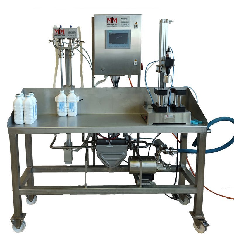 Abfüllmaschine für Flaschen und Gebinde