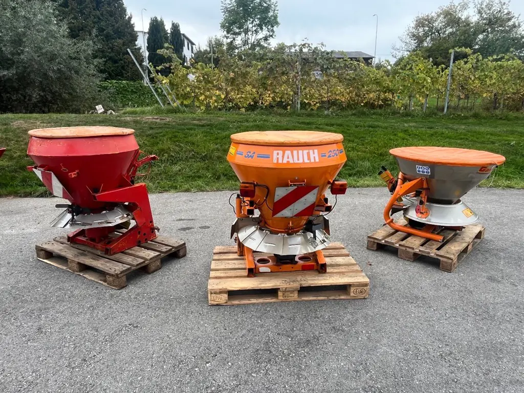 Salzstreuer Heckanbau Rauch, Gamberini (div. Modelle)