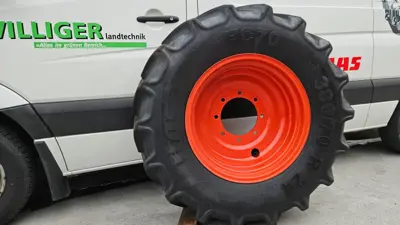 Reifen Mitas 380/70 R24 / Felgensatz