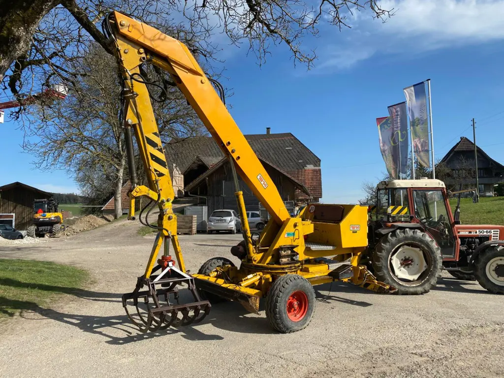 Mistkran mit Zubehör