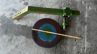 Bordin, Abrandpflug Scheibensäch mit Halter