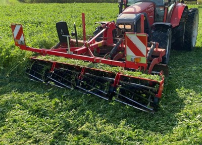 Demo Knoche Speedmax Restpflanzenzerkleinerung