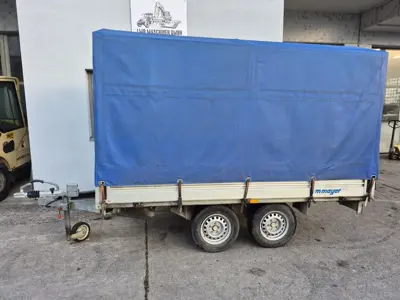 Anhänger Hochlader WM Meyer HLC mit Plane