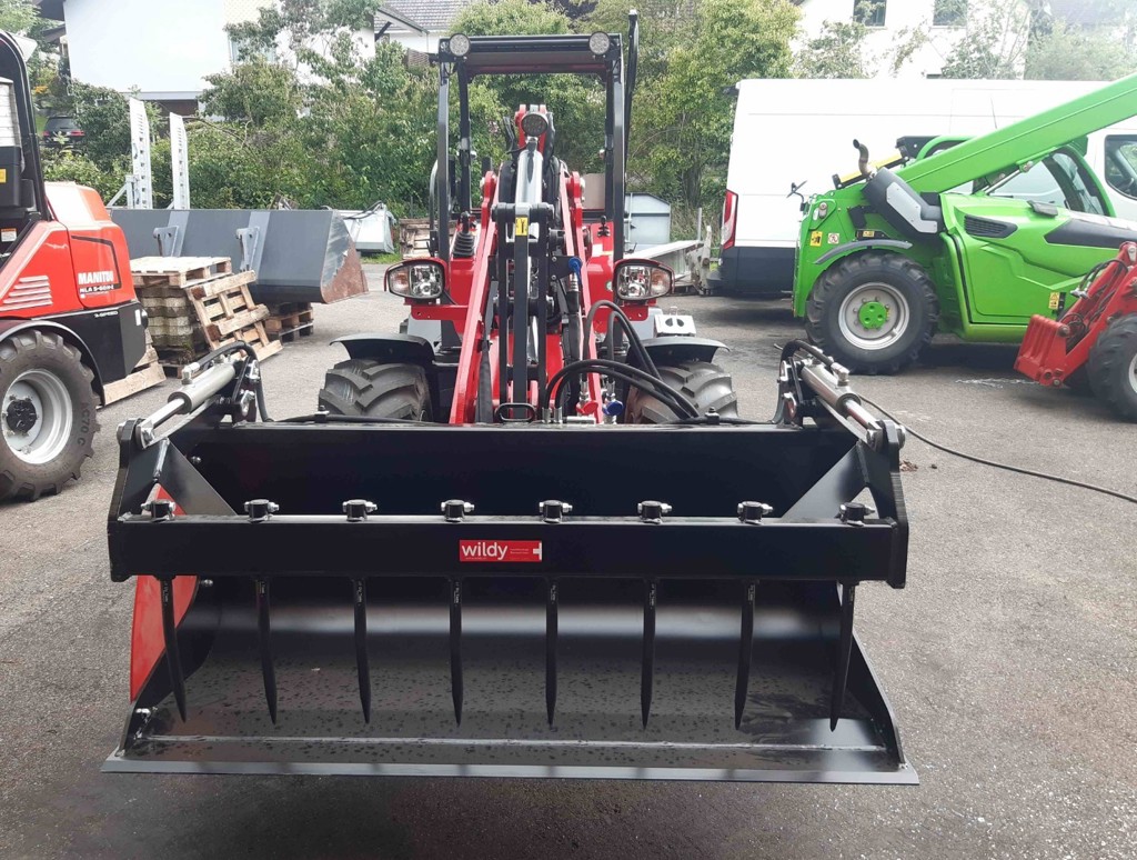 Pelikanzange Greifschaufel Teleskoplader Kroko Multi Schaufel Hoflader Hoftrac Mistzange Silo Zange