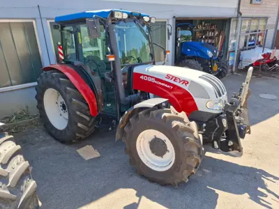Steyr kompakt 4095 Mäh / Pflegetraktor