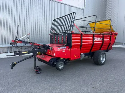 Tiefgang Ladewagen Bucher Uni Renta T 21