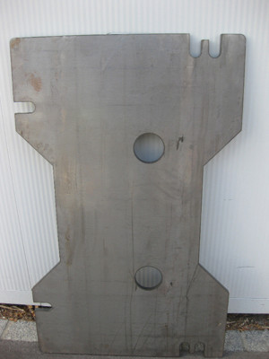 Anbauplatte  VSS-A 1000/620 mm