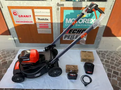 Echo Akku-Rasenmäher DLM-5100SP inkl. Grasfangsack, Mulchkitt & 5 Jahre Garantie