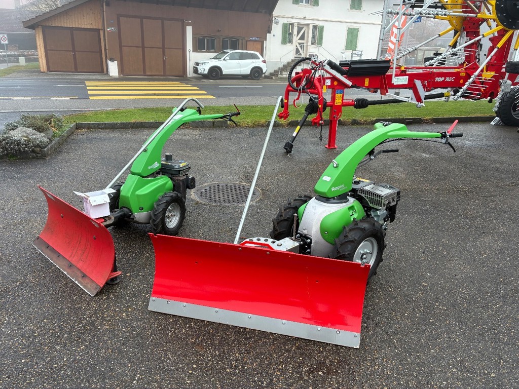 Schneepflug Rapid 125 cm Transportanhänger DEVES