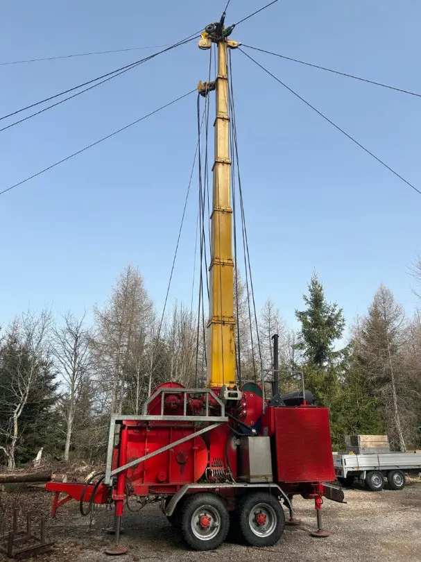 Valentini V 600 Anhägerseilkran