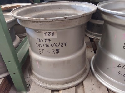 Fixspur Felge W 16x17