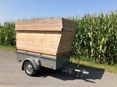 Anhänger für frisch Mais