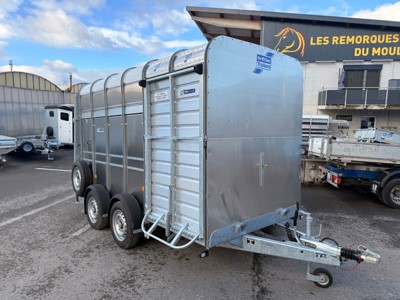 Bétaillère TA 510 G12 Ifor Williams (2 essieux)