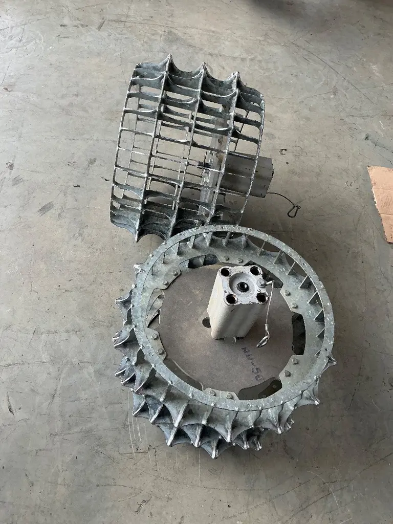 Stachelrad Rapid, 4-Reihig