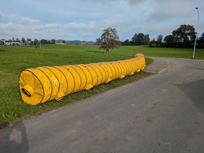 Heubelüftung für Rundballen Trocknungsanlage