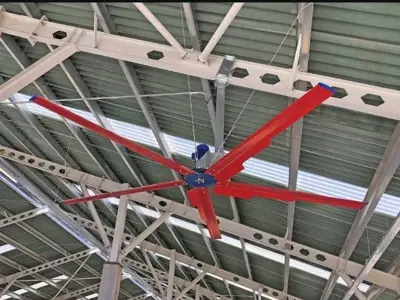 Heliventilatior 4m / Stallüfter 4m / Grossraumlüfter / Stallbelüftung 4m
